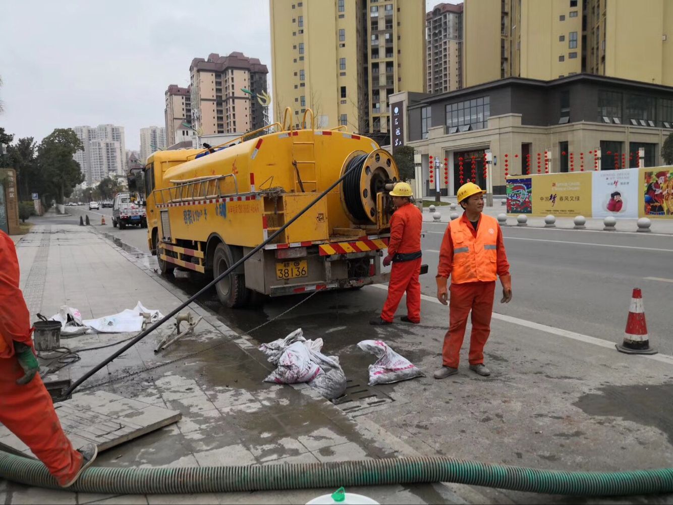 永和排污管道清淤-管道清洗
